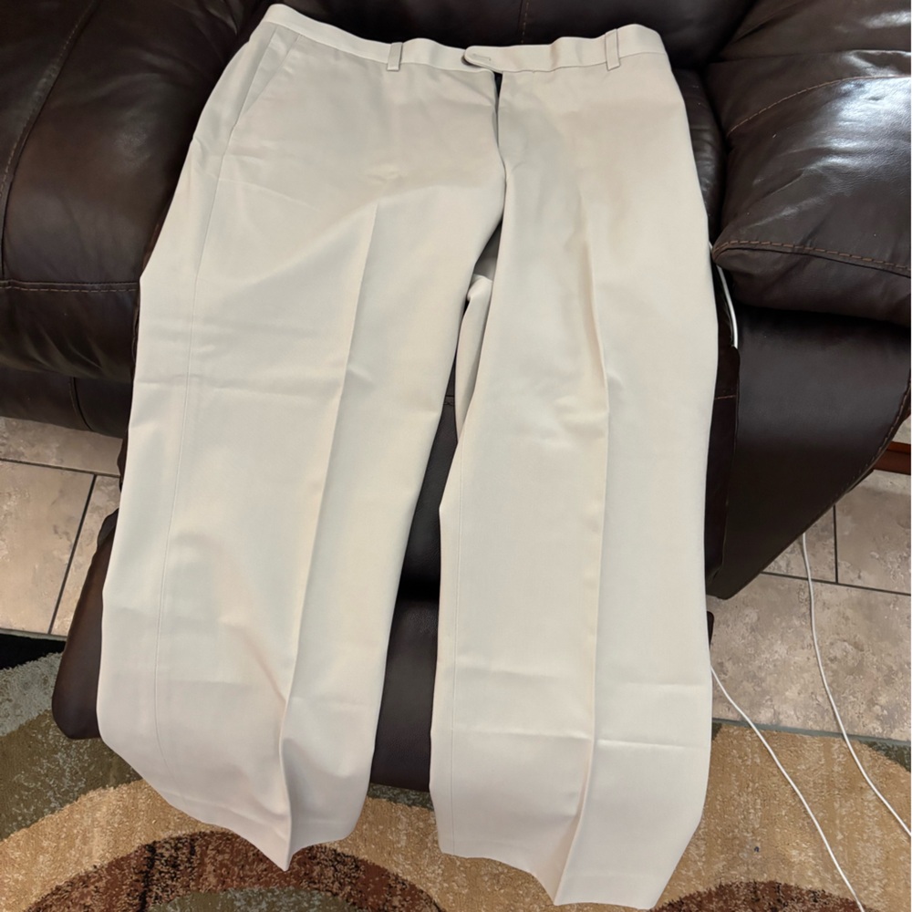 Kirkland Signature Light Cream Dress Pants